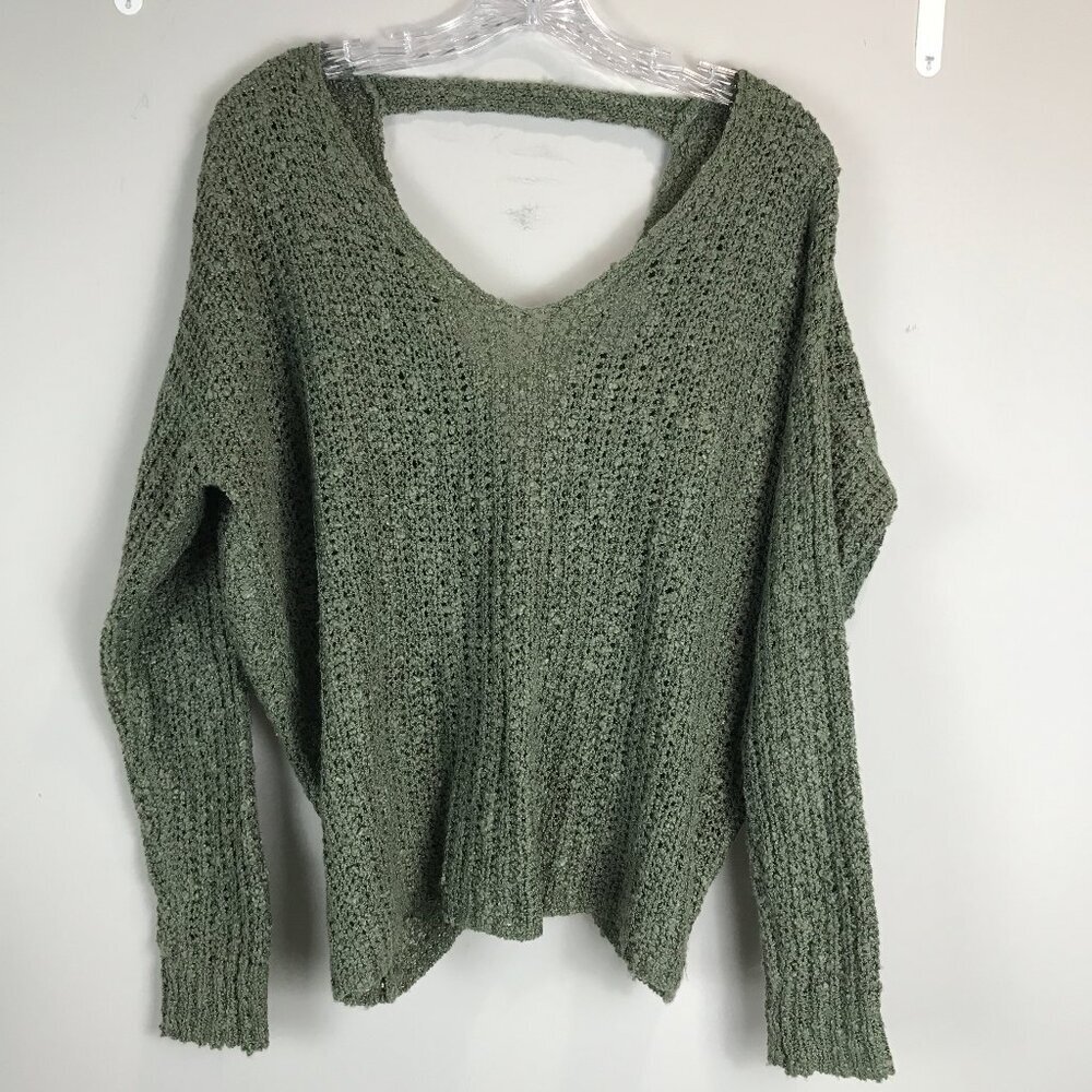 Women's Dreamers Green cotton blend Pullover Size XS